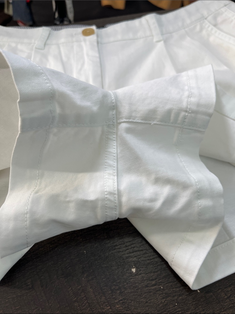 J Crew 3"pleated heritage chino short in White 6 Nwt - Picture 11 of 11